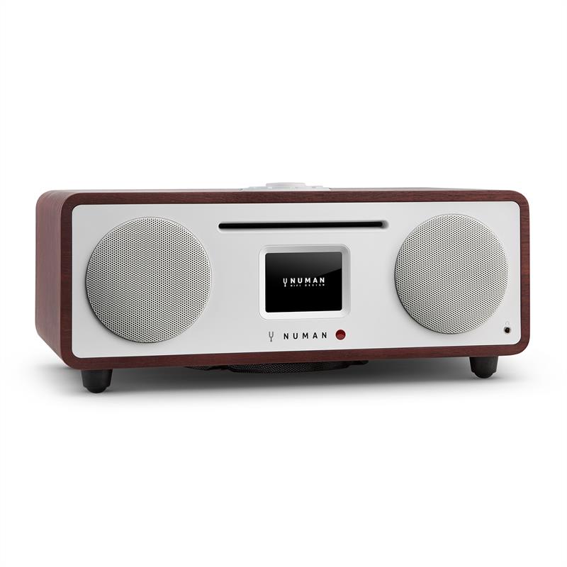 Numan Two, wenge, 2.1 internetové rádio, CD, 30 W, bluetooth, Spotify Connect – Obrázok 2