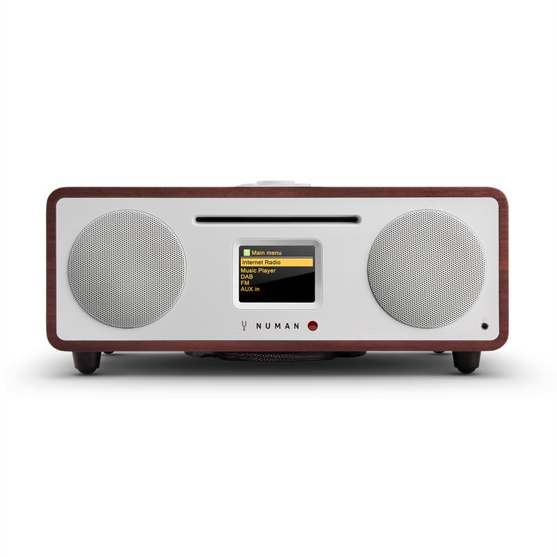Numan Two, wenge, 2.1 internetové rádio, CD, 30 W, bluetooth, Spotify Connect – Obrázok 3