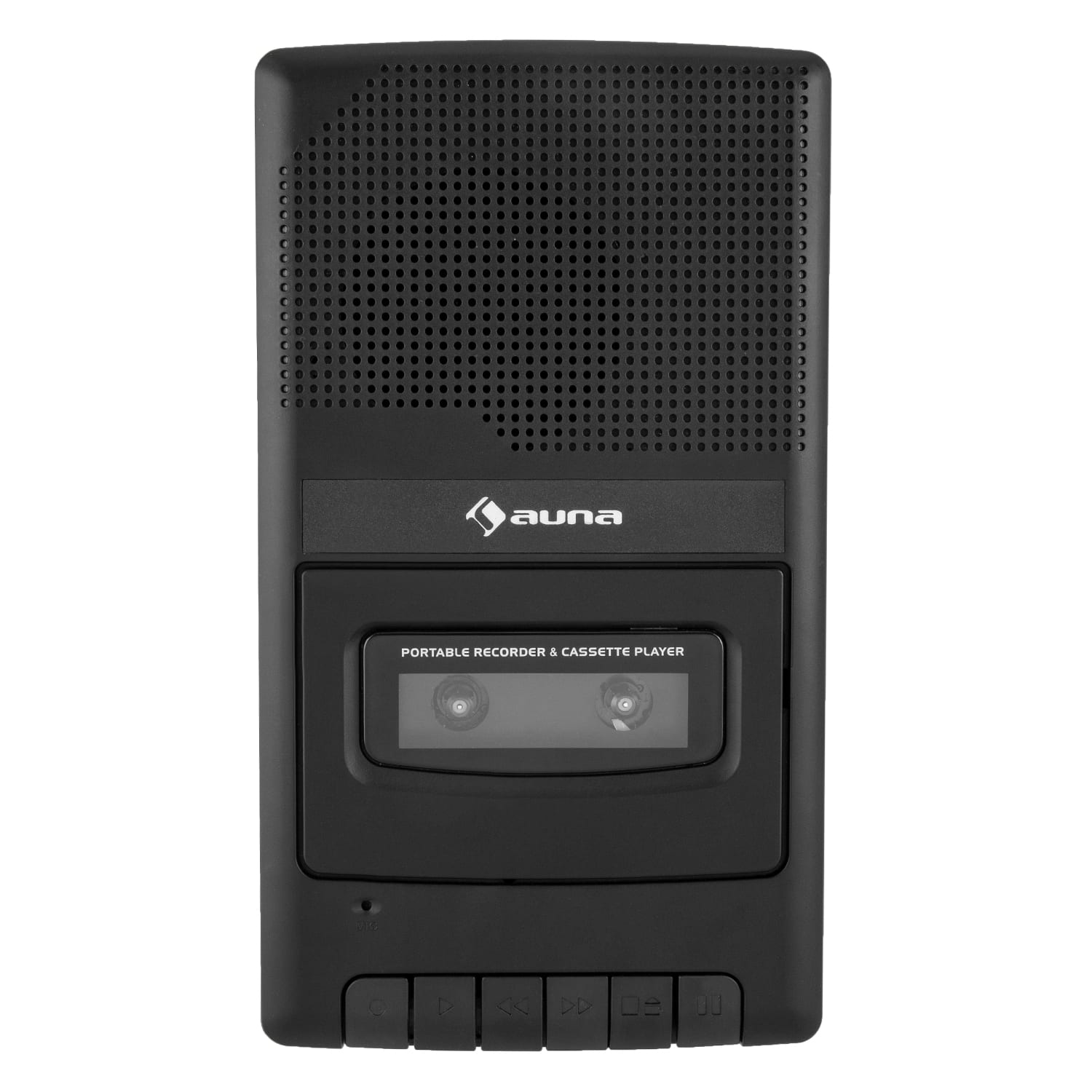 Auna RQ-132, kazetový magnetofón, diktafón, kazety, rekordér, mikrofón – Obrázok 2