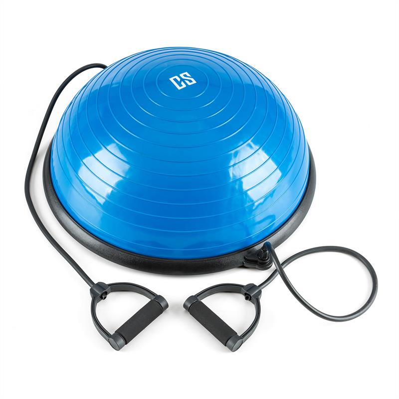 Capital Sports Balanci Pro Balance, balančná pologuľa,Ø58cm PVC/PP, expander, modrá – Obrázok 5