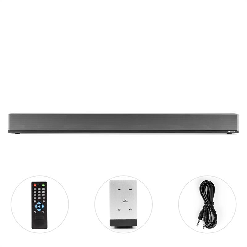 Auna Areal Bar 950, soundbar, subwoofer, 140 W, BT, USB, MP3, optický digitálny vstup – Obrázok 3