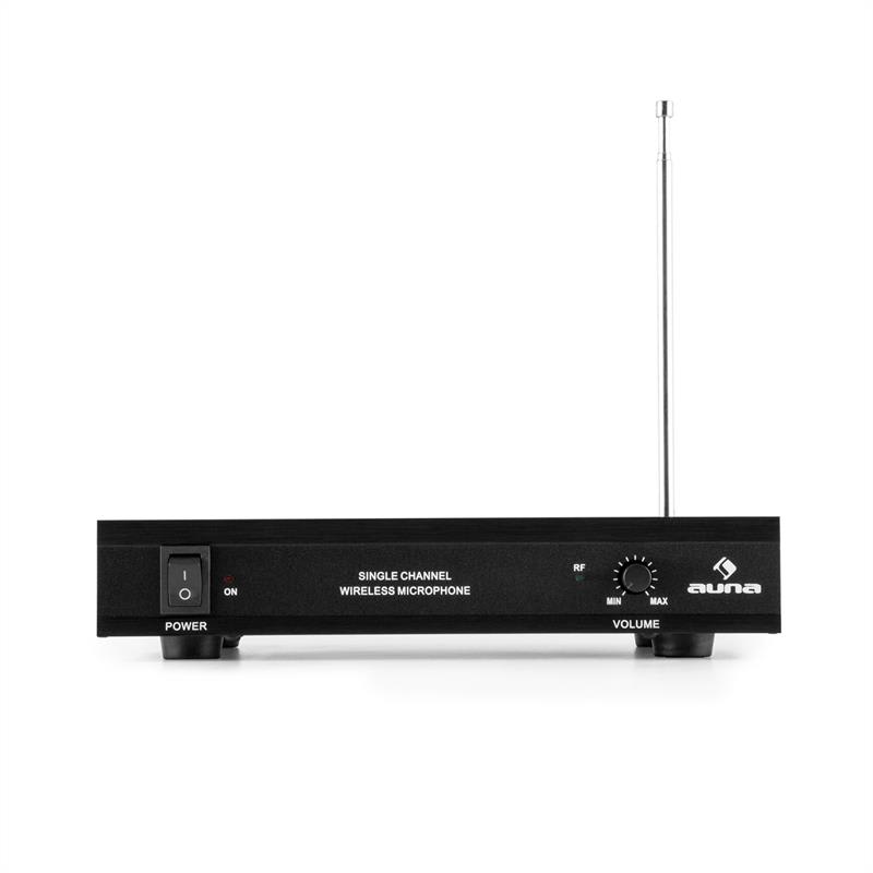 Auna Pro VHF-1-HS 1-kanálová VHF mikrofónová sada headset 50m – Obrázok 2
