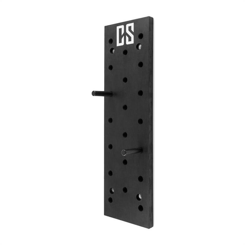 Capital Sports Pegstar Pegboard, doska na zhyby, 102 x 30 x 3,8 cm, čierna – Obrázok 5