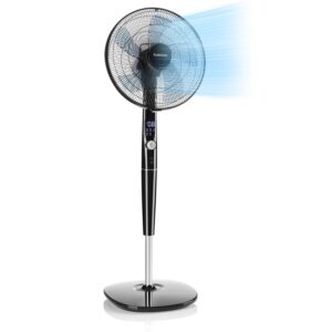 Klarstein Silent Storm, stojanový ventilátor, 16" (41 cm), 5-listá vrtuľa, 80 m³, 35 W, čierny