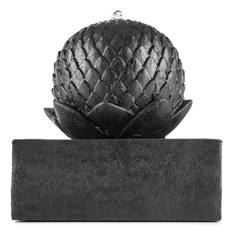 Blumfeldt Zen Garden, solárna fontána, záhradná, 2 W, vzhľad bazaltu – Obrázok 2