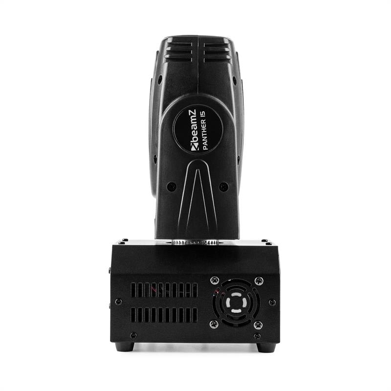 Beamz Panther 15 Pocket, otočná hlavica pre svetelné efekty, 4 v 1 CREE LED diódy, 10 W – Obrázok 4