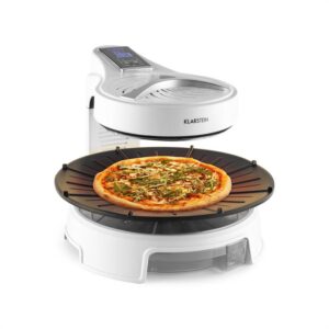 Klarstein Maverick, biely, halogénový gril, barbecue gril bez dymu, stolný gril, 1500 W