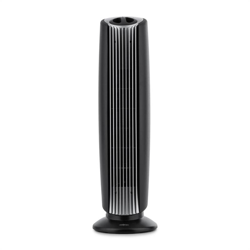 OneConcept St. Oberholz XL, čistička vzduchu 3-v-1, ionizátor, ozón, 18", čierna/strieborná – Obrázok 4