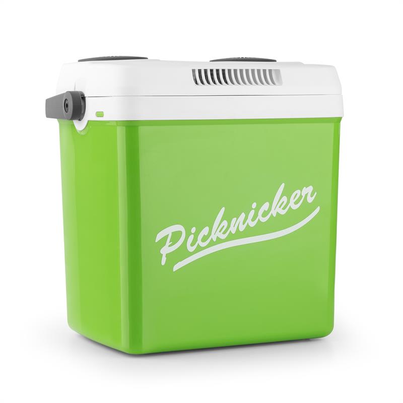 Klarstein Picknicker XL termo chladiaci box 32l A++ AC DC auto zelená – Obrázok 2