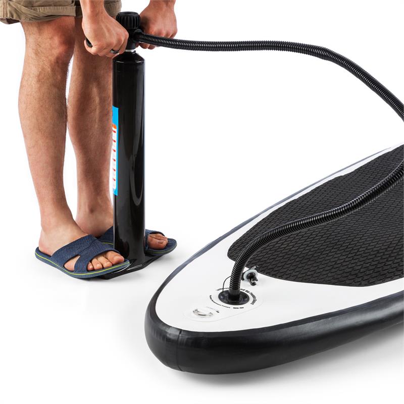 KLARFIT Spreestar, čierno-biela, nafukovacia pádlovacia doska, SUP sada, 300x10x71cm – Obrázok 3