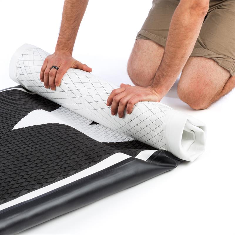 KLARFIT Spreestar, čierno-biela, nafukovacia pádlovacia doska, SUP sada, 300x10x71cm – Obrázok 4