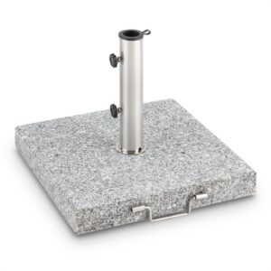 Blumfeldt Schirmherr 30SQ, stojan na slnečník, 30 kg, podstavec, leštený granit