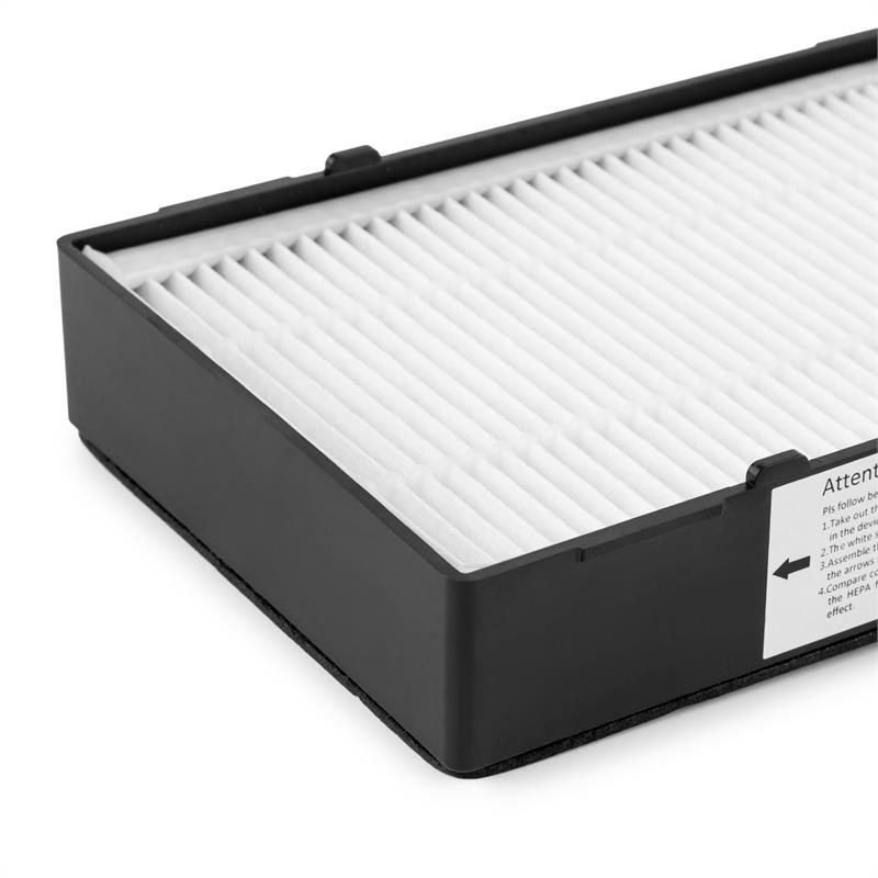Klarstein Davos HEPA náhradný filter, príslušenstvo pre vzduchový čistič 12.5x32x3.5 cm – Obrázok 4