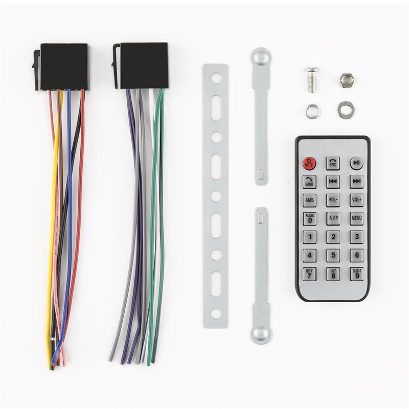 Auna MD-550BT, autorádio/moniceiver, BT, USB, SD, MP3, bez CD mechaniky, 4 x 45 W, 3" LCD, AUX – Obrázok 4