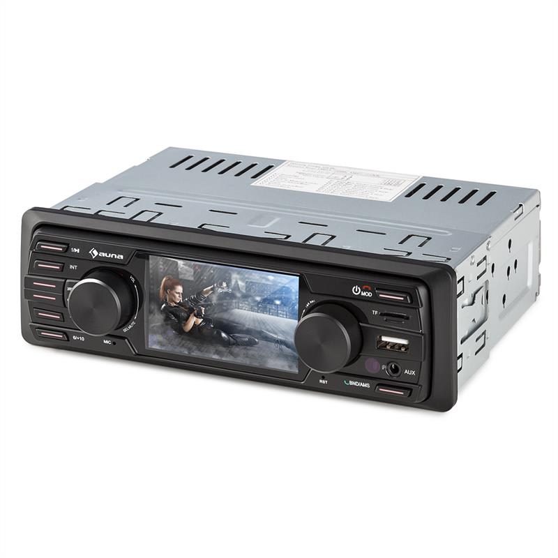 Auna MD-550BT, autorádio/moniceiver, BT, USB, SD, MP3, bez CD mechaniky, 4 x 45 W, 3" LCD, AUX – Obrázok 5