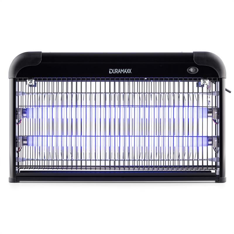 DURAMAXX Mosquito Ex 5000, 30W, čierny, elektrický hubič hmyzu, elektrická mriežka, pasca, 150 m2 – Obrázok 3