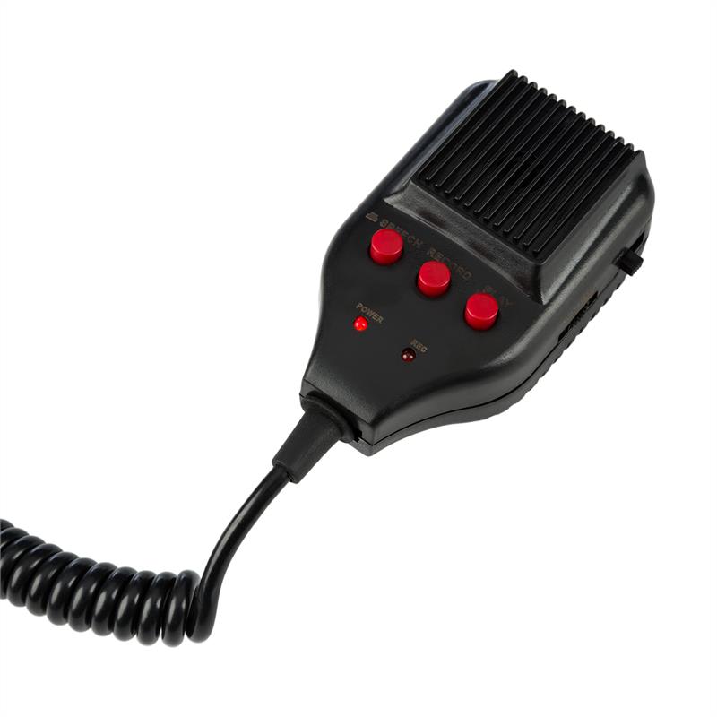 Auna MEGA080USB, megafón, 80 W, MP3 prehrávač, USB, nahrávanie, dosah 700 m, čierny – Obrázok 4