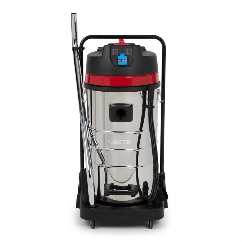 Klarstein Reinraum Centaur, priemyselný vysávač, mokré/suché vysávanie, 100 l, 2400 W – Obrázok 3