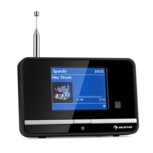 Internetový rádiový adaptér auna iAdapt 320, WLAN, DAB/DAB+, FM/AM , TFT displej, čierny