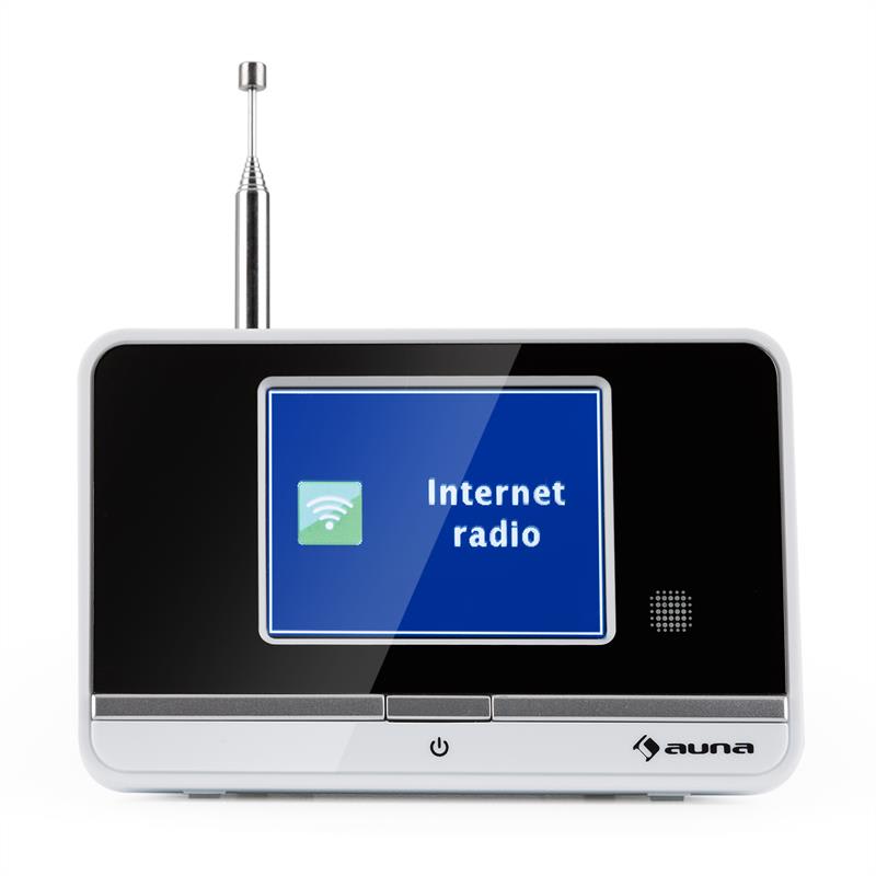 Internetový rádiový adaptér auna iAdapt 320, WLAN, DAB/DAB+, FM/AM, TFT displej, biely – Obrázok 3