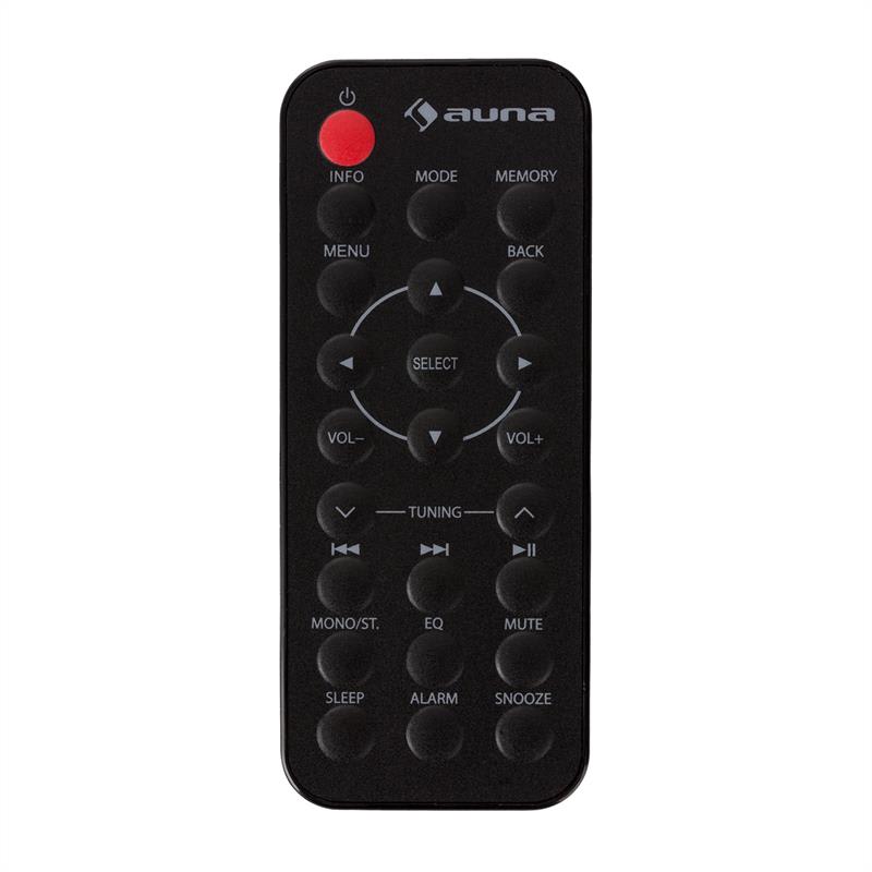 Internetový rádiový adaptér auna iAdapt 320, WLAN, DAB/DAB+, FM/AM, TFT displej, biely – Obrázok 4