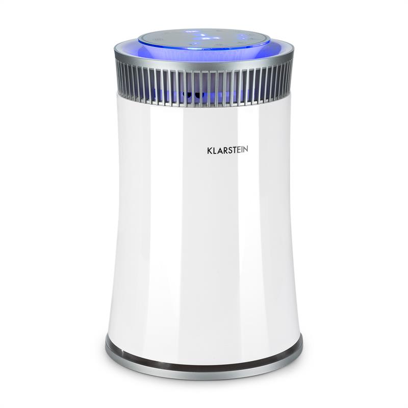 Klarstein Arosa, čistička vzduchu, ionizátor, UV lampa, automatický režim/režim počas spánku, biela