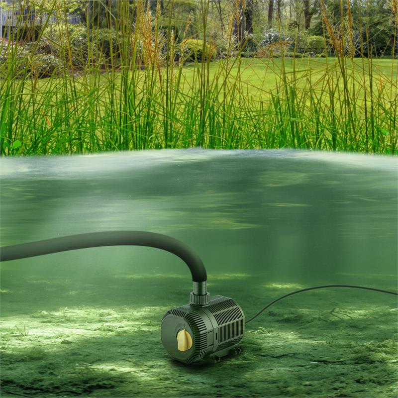 Waldbeck Nemesis T45, jazierkové čerpadlo, výkon 45 W, výška výtlaku 2.5 m, prietok 2700 l/h – Obrázok 2