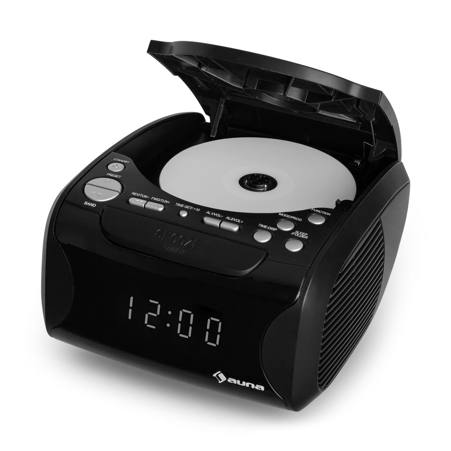 Auna Dreamee USB, CD rádiobudík, USB, CD, MP3, čierna farba – Obrázok 3
