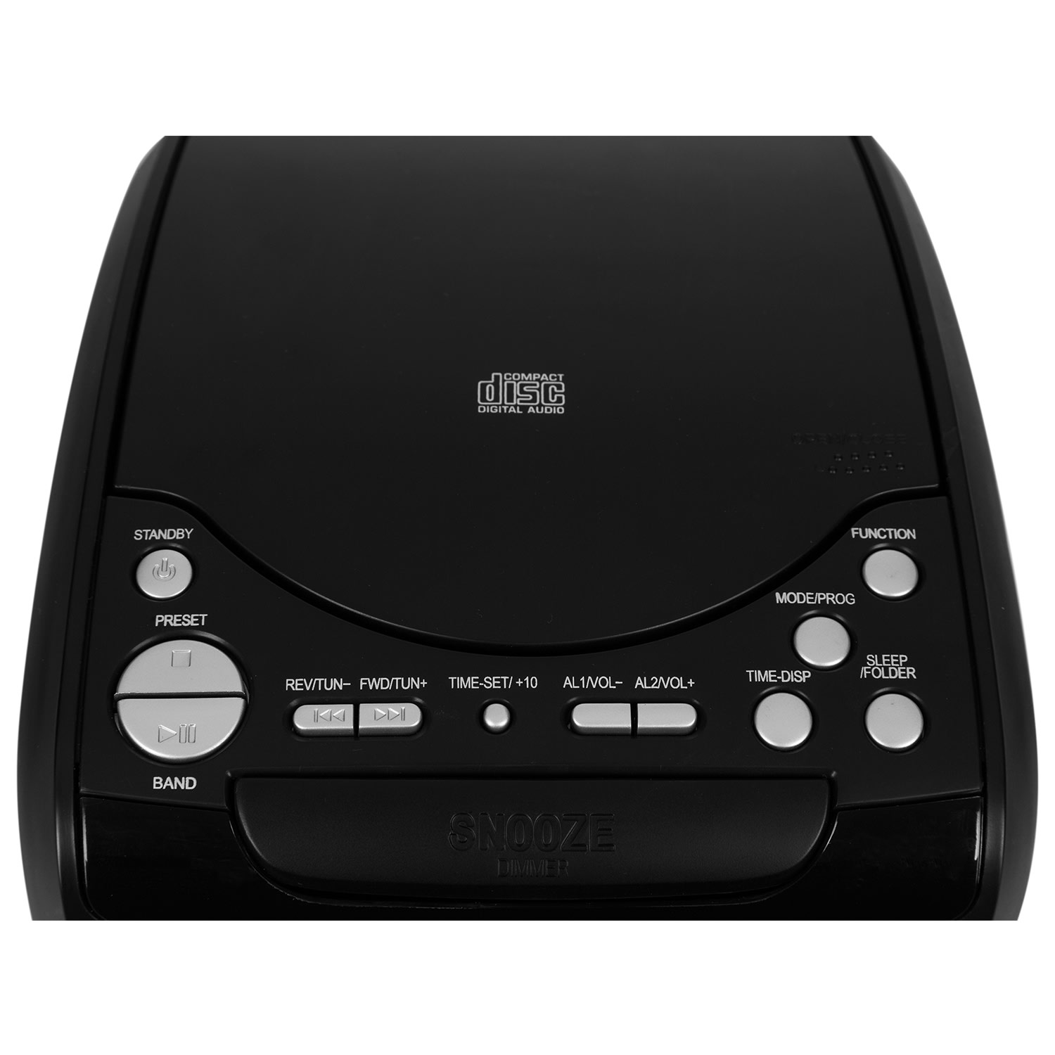 Auna Dreamee USB, CD rádiobudík, USB, CD, MP3, čierna farba – Obrázok 5