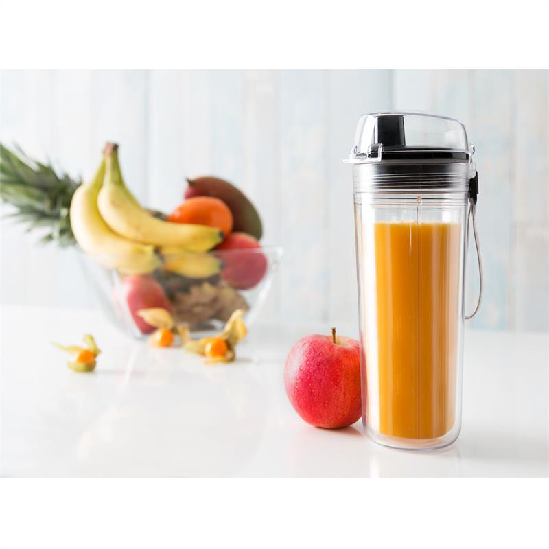 Klarstein Vitwist stojaci mixér 250W 0,45l, smoothie, čierna farba – Obrázok 3