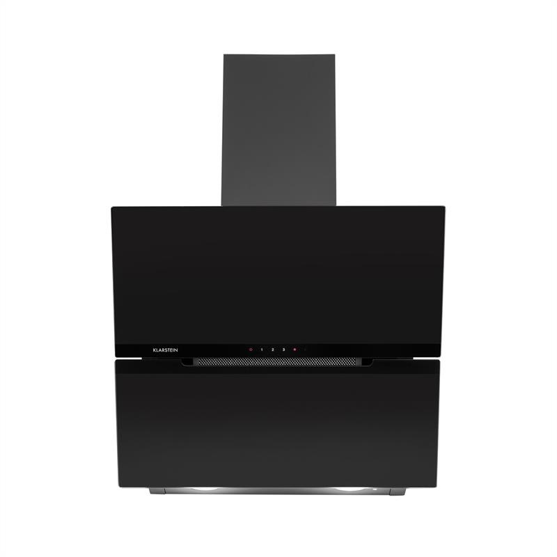 Klarstein Sancta Clara 60, digestor, 60 cm, 620 m³/h, tabuľa, sklo, čierny – Obrázok 3