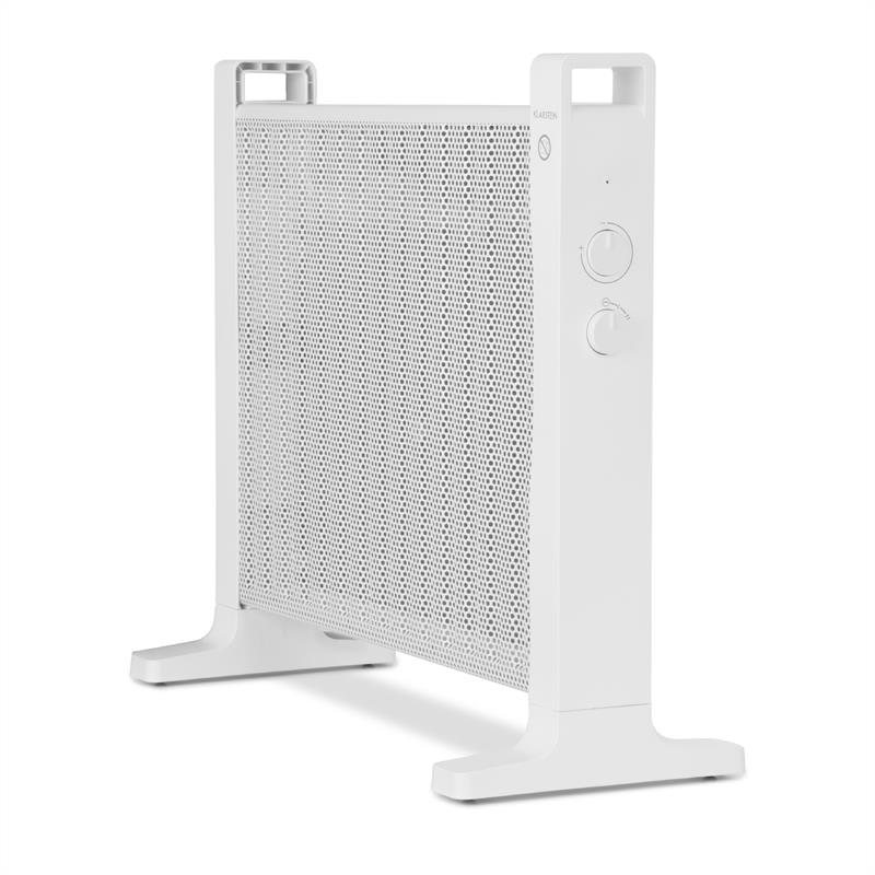 Klarstein HeatPal Mica15, elektrický ohrievač, 1500 W, 2 výkonnostné stupne, biely