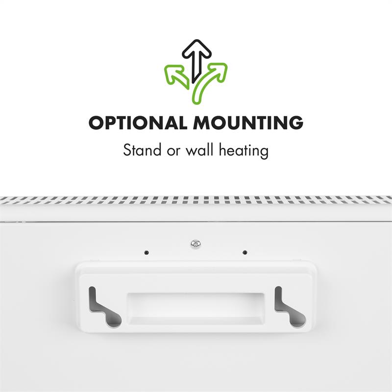 Klarstein HeatPal Mica15, elektrický ohrievač, 1500 W, 2 výkonnostné stupne, biely – Obrázok 4