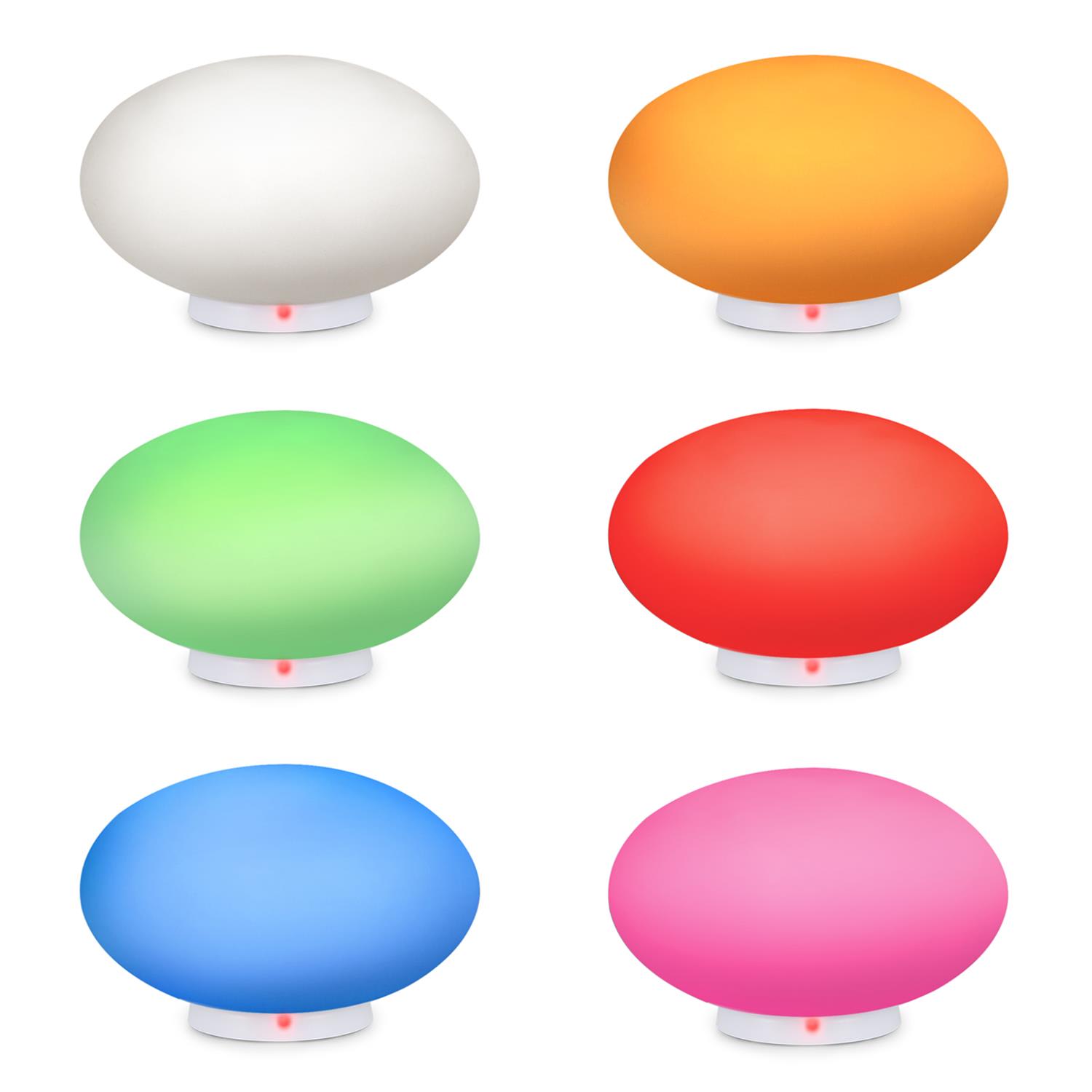 Blumfeldt Flatlight, LED lampa, induktívna nabíjacia stanica, polyetylén, diaľkový ovládač – Obrázok 4