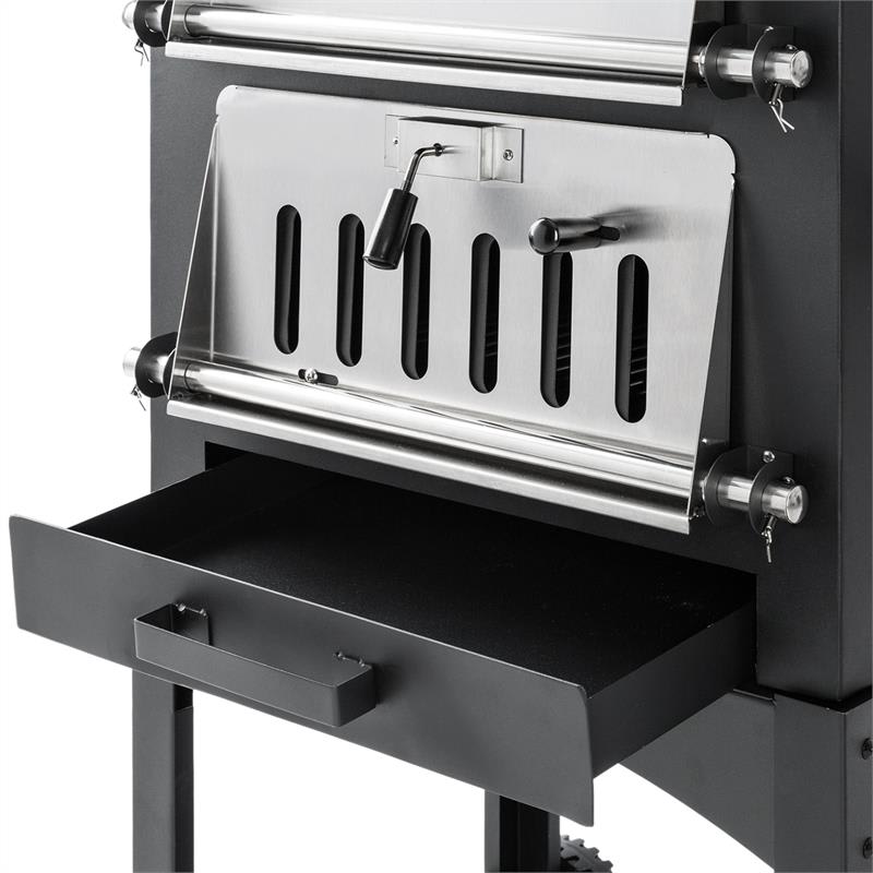 Klarstein Pizzaiolo Perfetto, pec na pizzu, 30,5 x 30,5 cm, pravý kameň, 1.2 mm oceľ, mobilná – Obrázok 5