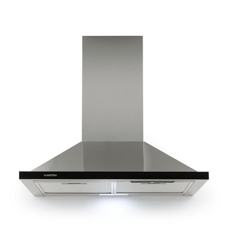 Klarstein Galina, digestor, 60 cm, nástenný, 350 m³/h, LED, akrylové sklo, nehrdzavejúca oceľ – Obrázok 3