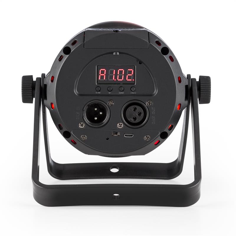 Beamz PLS15 Strobe, LED stroboskop, 120 x 3528 LED-iek, 6500K, 2 DMX kanály – Obrázok 2
