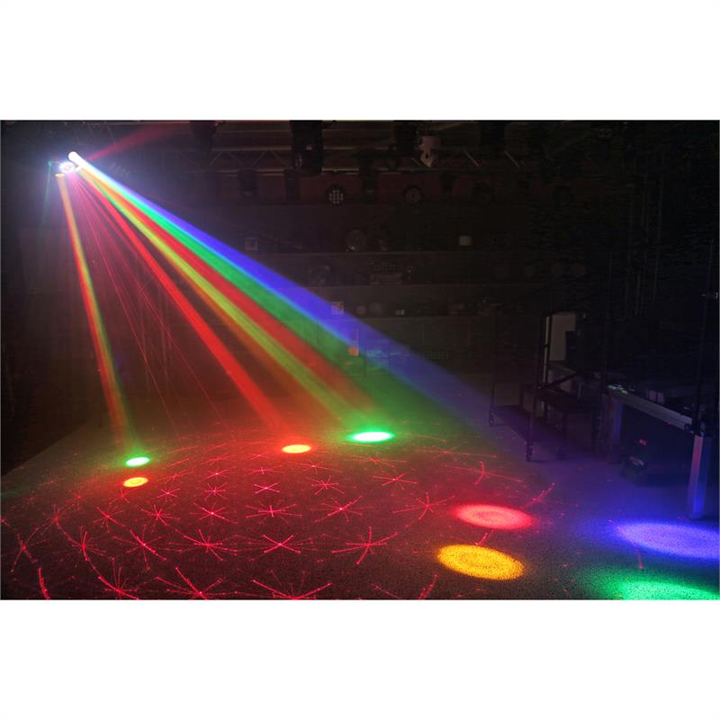 Beamz Multitrix LED 20x 1W RGBWA LEDky DMX alebo stand-alone režim – Obrázok 4