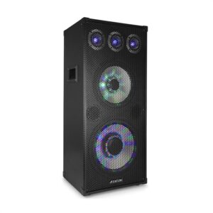 Fenton TL 1012 LED, PA reproduktor, 900 W, 12" woofer, 10" stredno tónový reproduktor