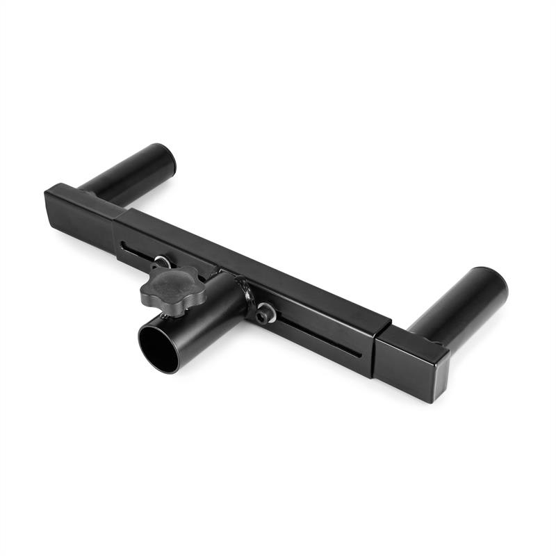 Vonyx WMS-03, dvojitý reproduktorový statív, 2 x 35 mm upevnenie, 40 kg, čierny – Obrázok 2