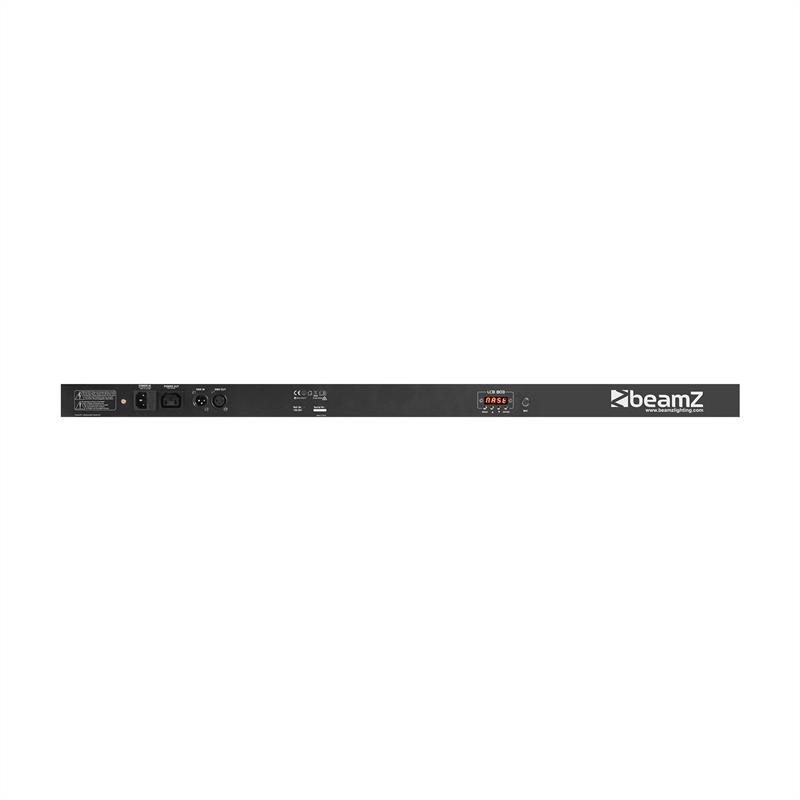 Beamz LCB803, LED lišta, 80 x 3 W 3v1 LED diód, DMX režim alebo samostatná prevádzka, 120 W, čierna – Obrázok 4