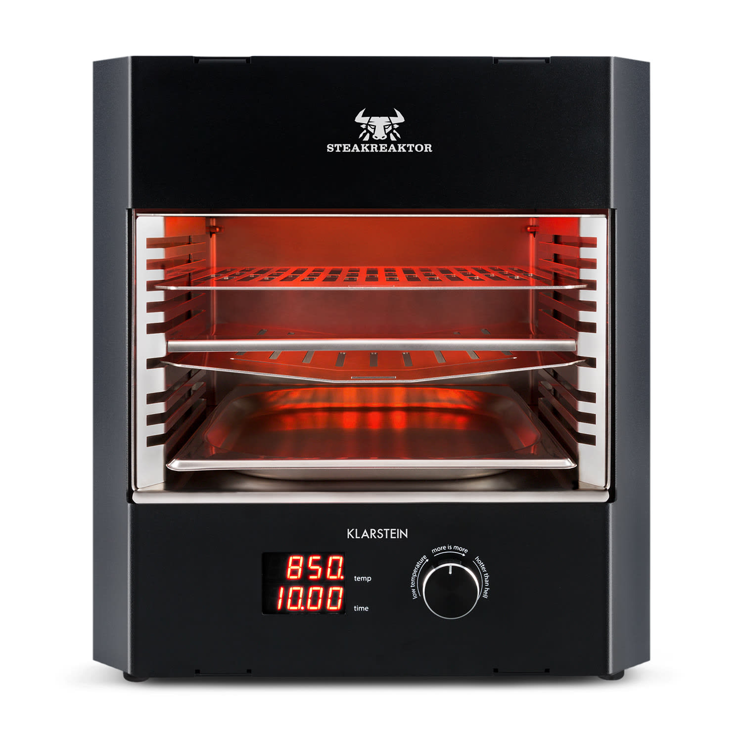 Klarstein Steakreaktor Pro, vysokoteplotný interiérový gril, vyrobený v Nemecku