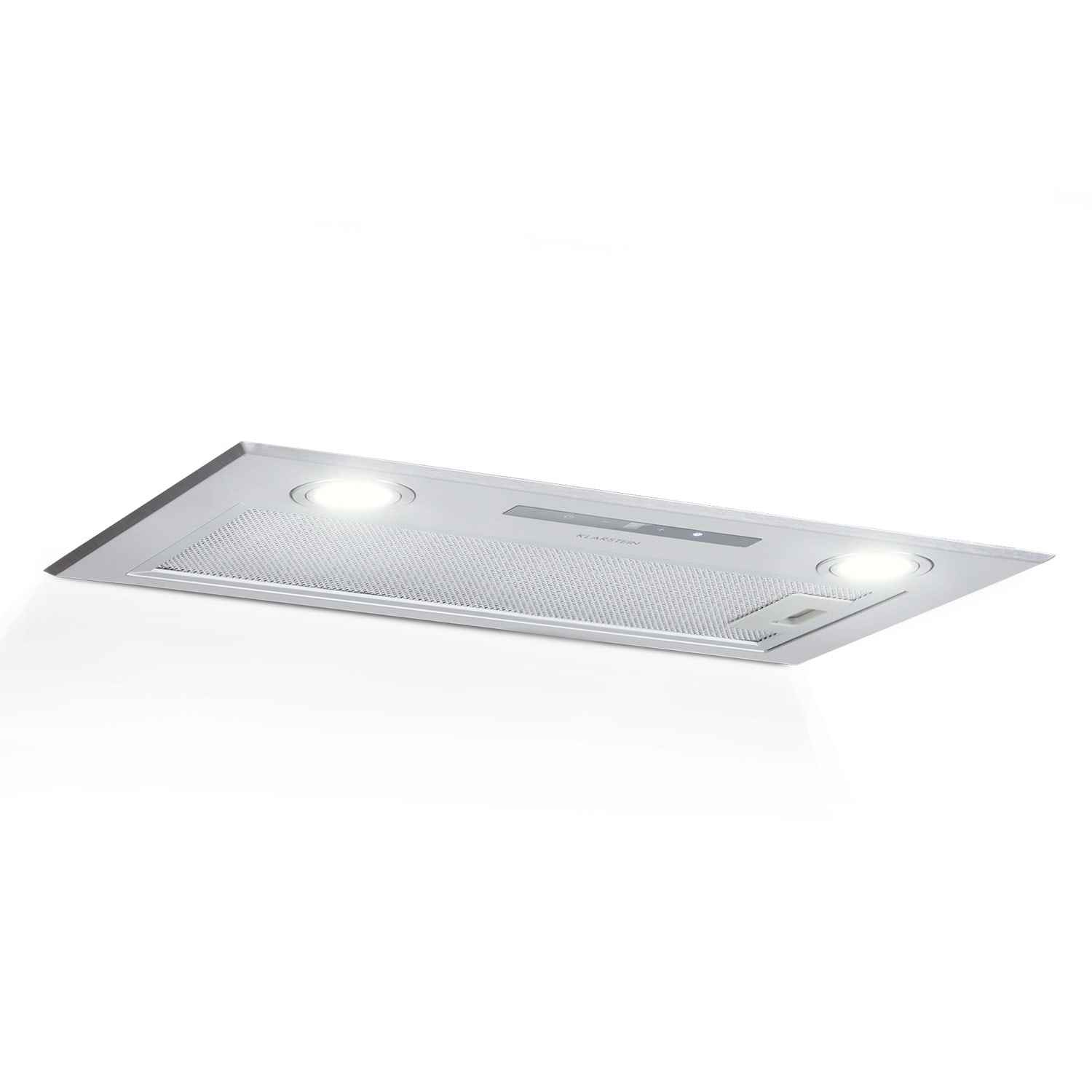 Klarstein Paolo, digestor, 52,5 cm, vstavaný, 600 m³/h, LED, strieborný