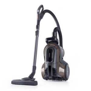 Klarstein Clean King Ergo, cyklónový vysávač, 800 W, bezvreckový, HEPA13, trieda energetickej účinnosti A, sivo/strieborný