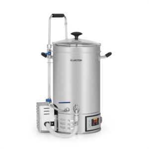 Klarstein Brauheld 15, sladový kotol, 15 litrov, 30 - 140 °C, obehové čerpadlo, ušľachtilá oceľ