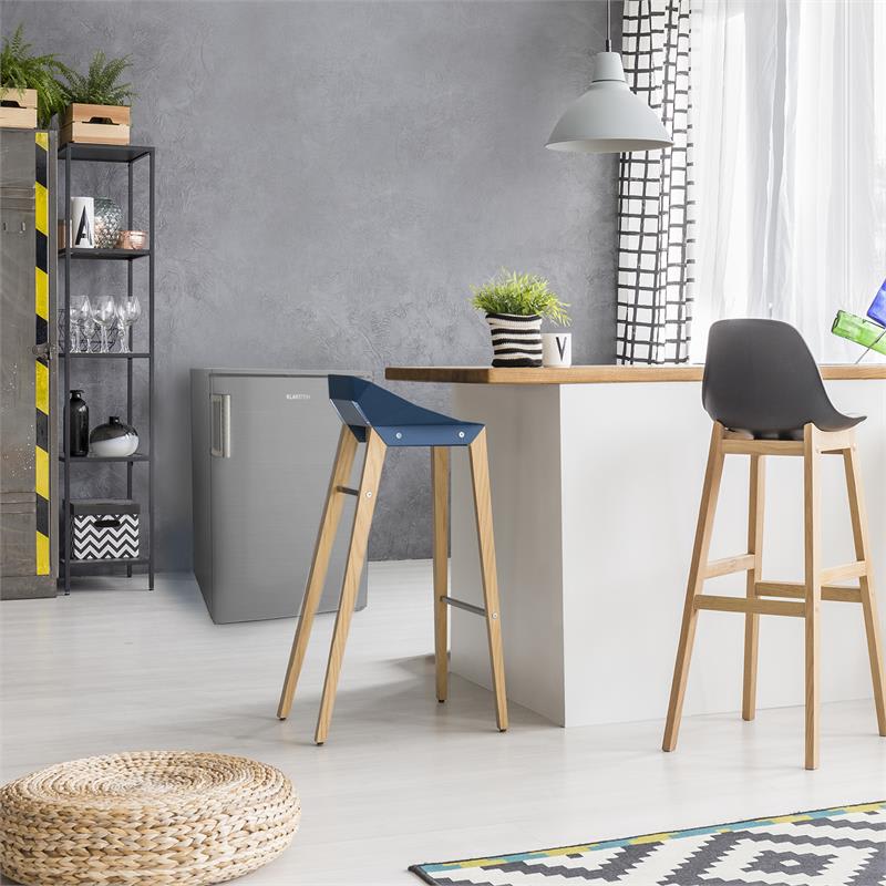 Klarstein Garfield XL Eco+, mraznička, 80 l, 3 zásuvky, inoxový vzhľad, strieborná – Obrázok 2