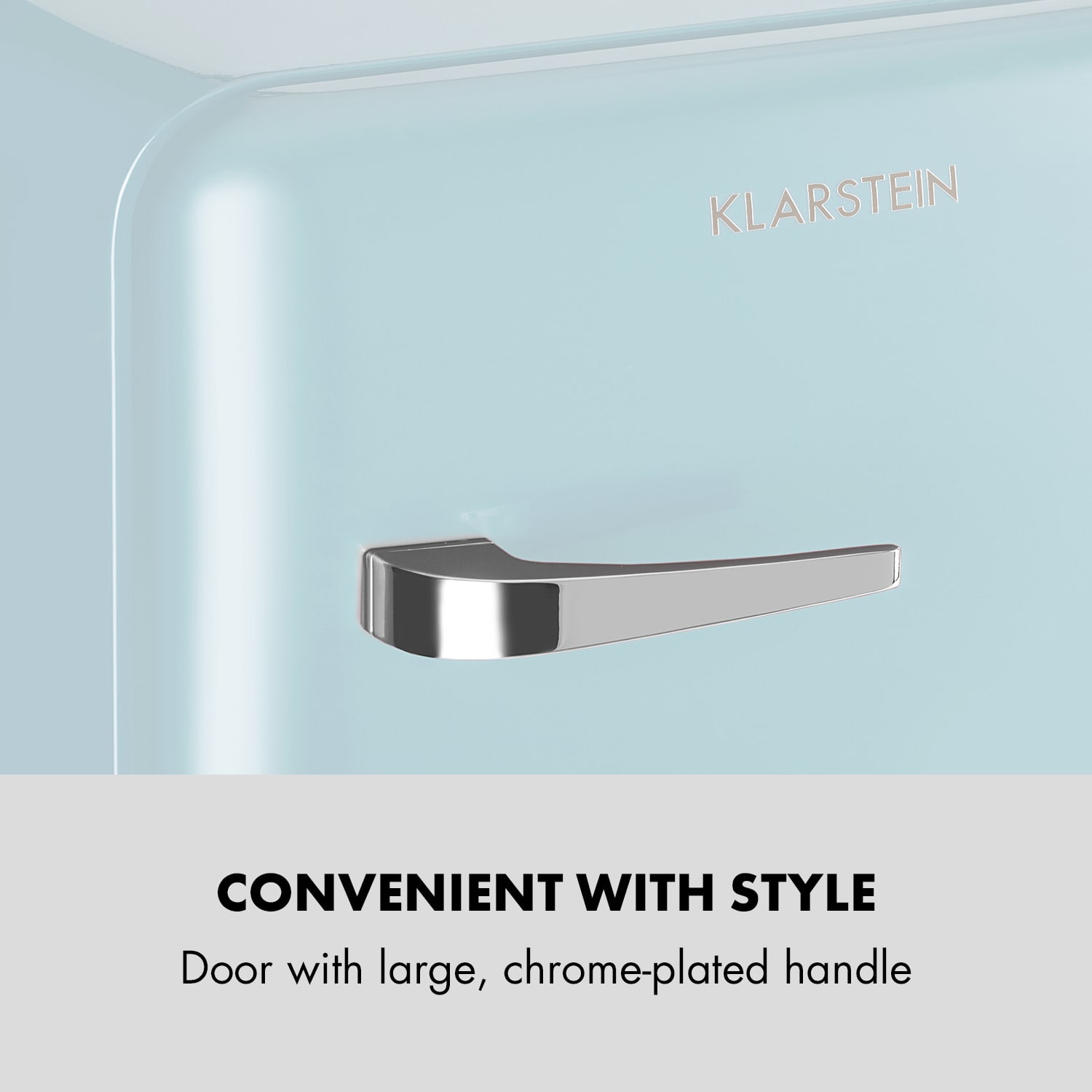 Klarstein Audrey Mini, retro chladnička, 48 l, 2 úrovne, energet. trieda F – Obrázok 4
