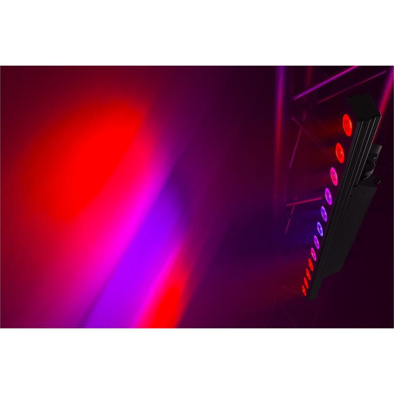 Beamz Professional LCB155, LED Bar, 12 x 12 W, 6 v 1 LED diódy, čierna – Obrázok 2