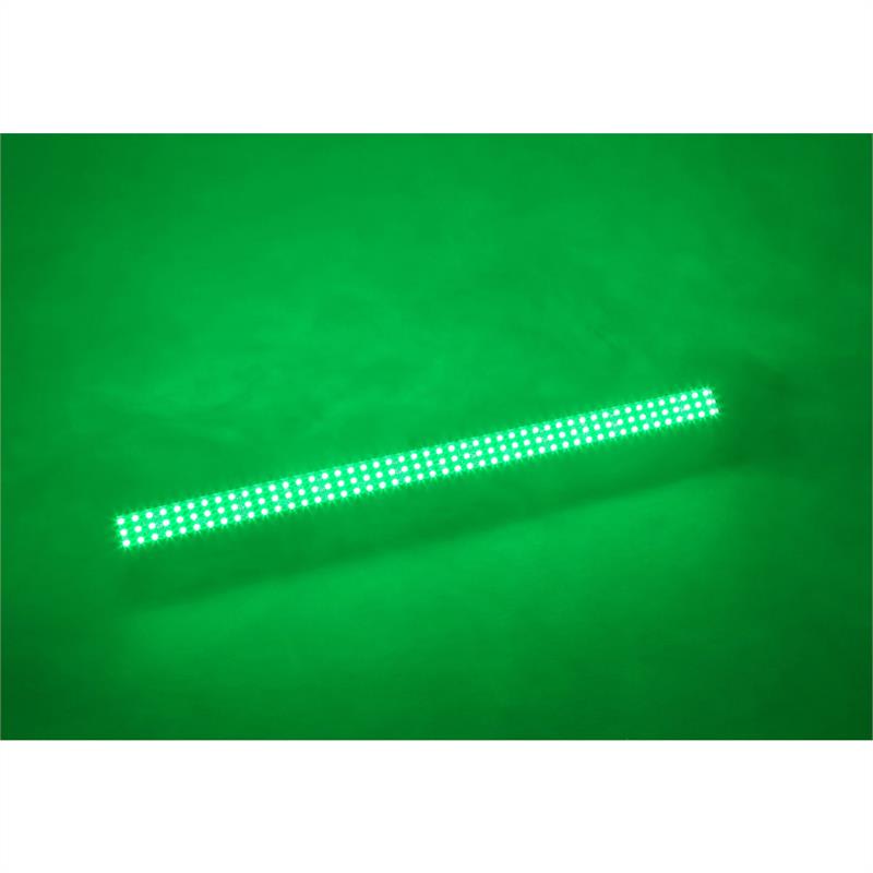 Beamz LCB144, LED farebná svetelná rampa, 25 W, 144 LED diód v 8 segmentoch, 3, 5, 6, 12, 24, 48 DMX kanálov – Obrázok 2