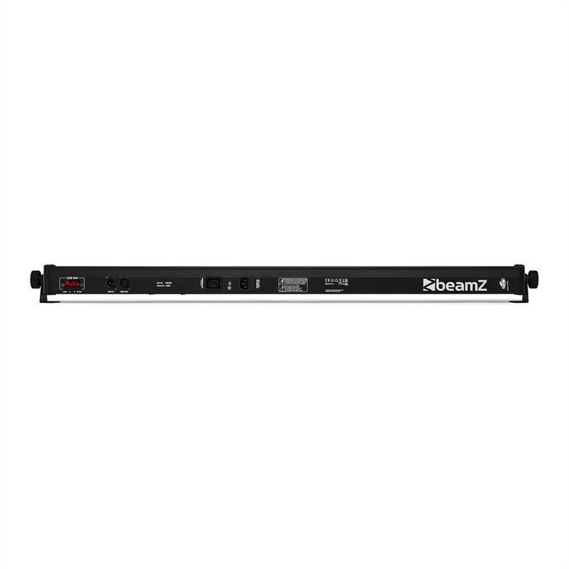 Beamz LCB144, LED farebná svetelná rampa, 25 W, 144 LED diód v 8 segmentoch, 3, 5, 6, 12, 24, 48 DMX kanálov – Obrázok 4